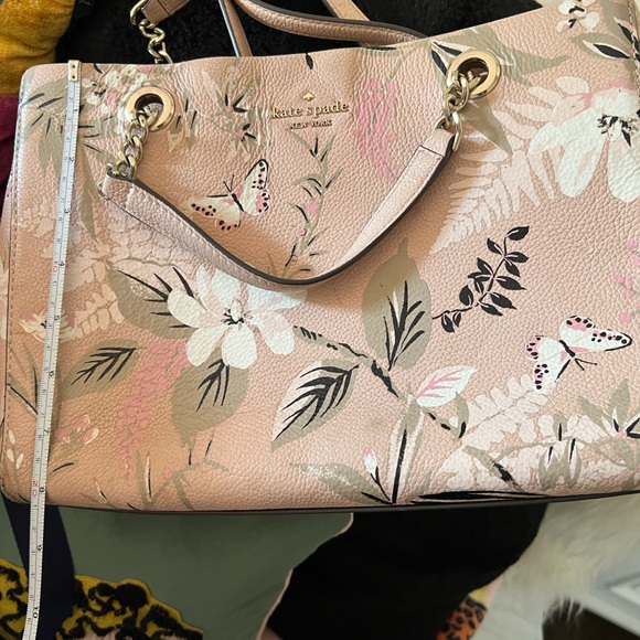 Kate Spade Blush Floral Shoulder Bag - Picture 15 of 16